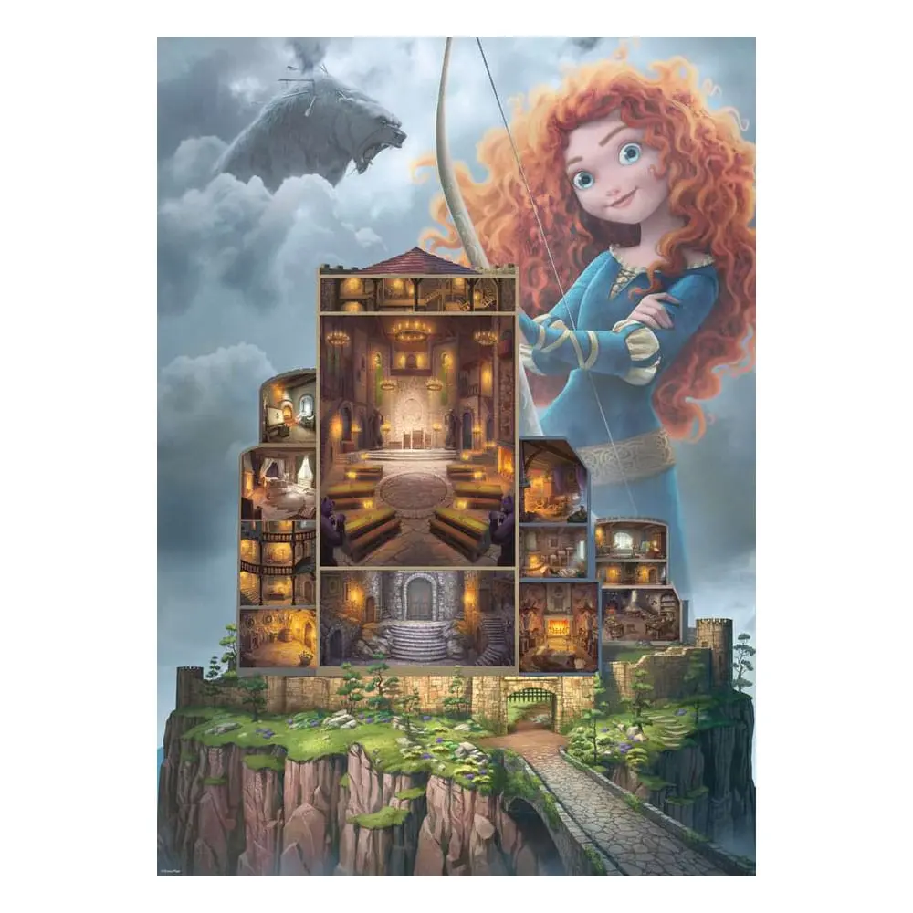 Disney Castle Collection Merida (Brave) puzzle (1000 darab) termékfotó