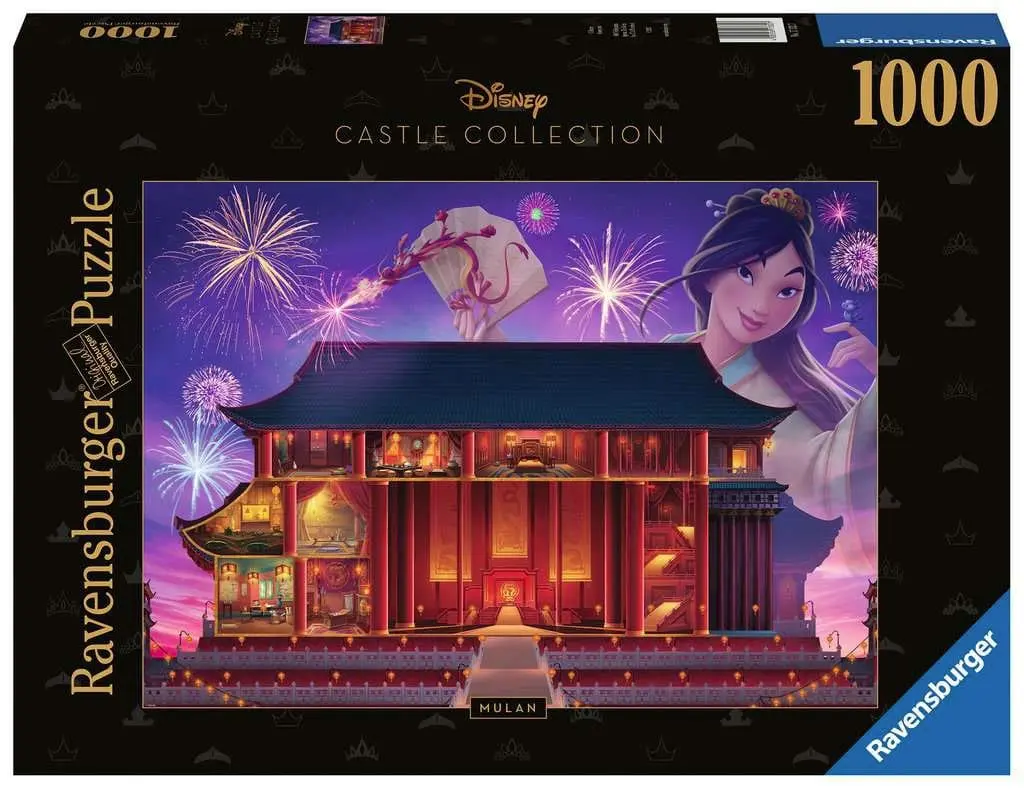 Disney Castle Collection Jigsaw Puzzle Mulan (1000 pieces) termékfotó