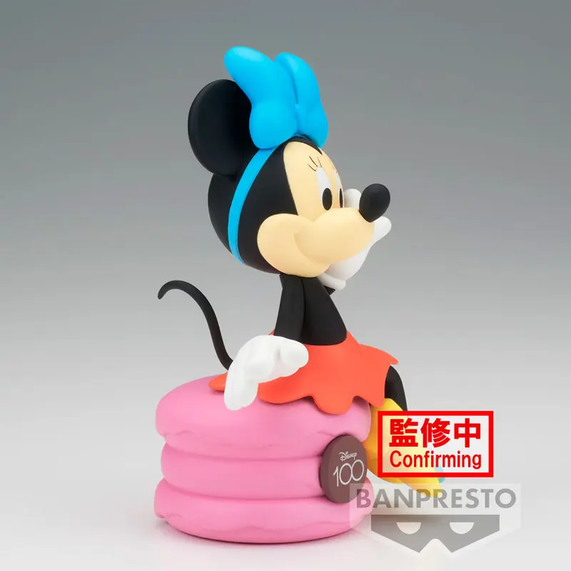 Disney Characters 100th Anniversary Sofubi Minnie Mouse figura 11cm termékfotó