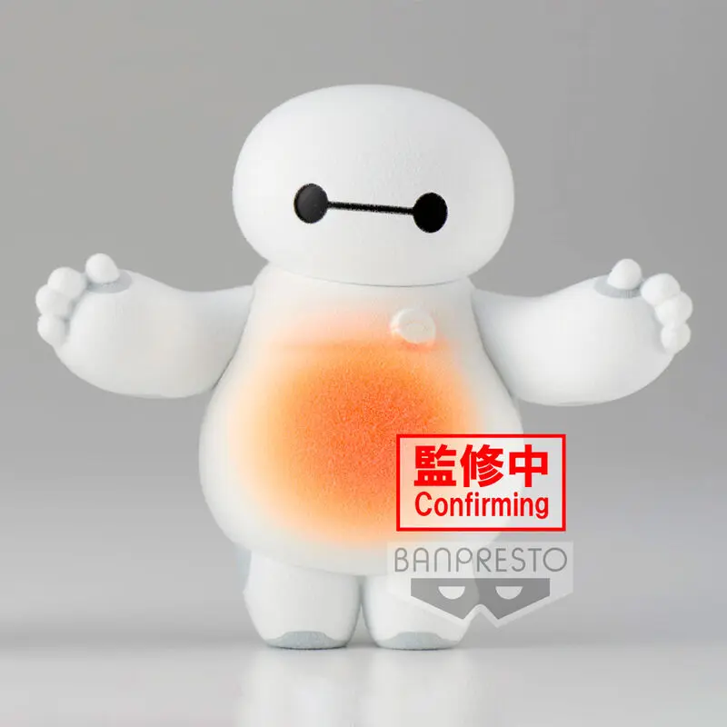 Disney Characters Baymax Ver.B Fluffy Puffy figura 10cm termékfotó