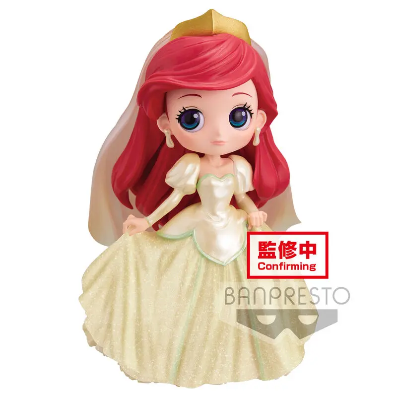 Disney Characters Dreamy Style Glitter Collection Ariel Q Posket figura 14cm termékfotó