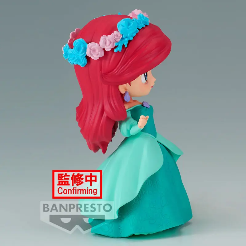 Disney Characters Flower Style Ariel Q Posket A figura 14cm termékfotó