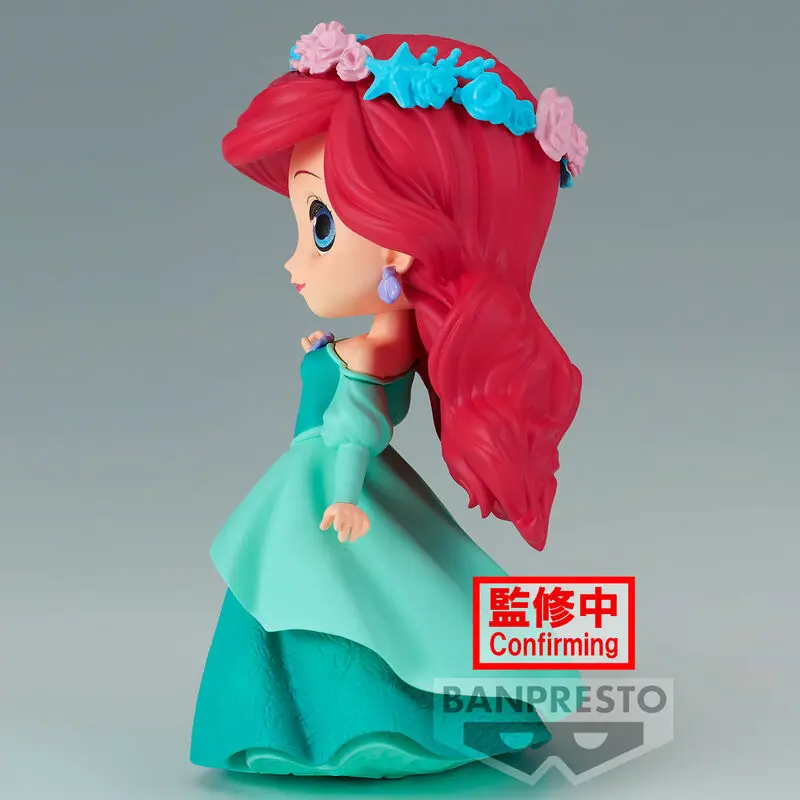 Disney Characters Flower Style Ariel Q Posket A figura 14cm termékfotó