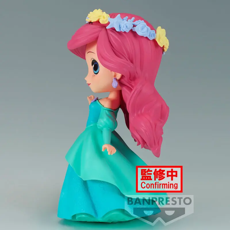 Disney Characters Flower Style Ariel Q Posket B figura 14cm termékfotó