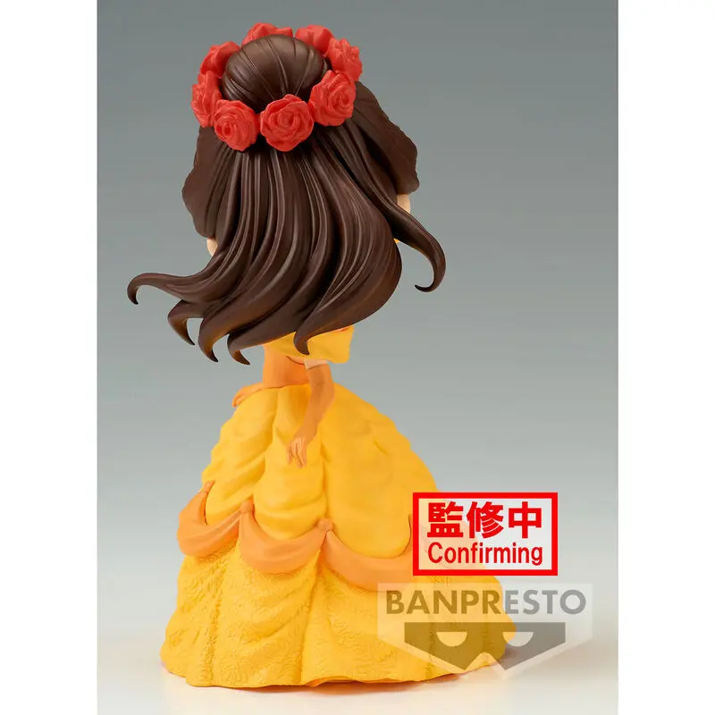 Disney Characters Flower Style Belle Q Posket A figura 14cm termékfotó