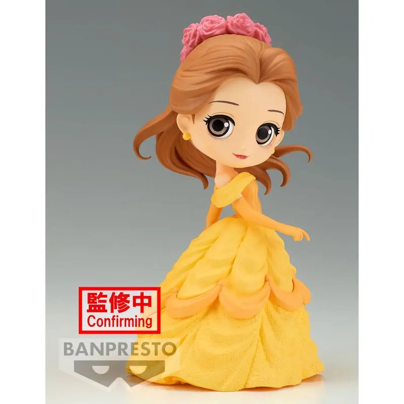 Disney Characters Flower Style Belle Q Posket B figura 14cm termékfotó