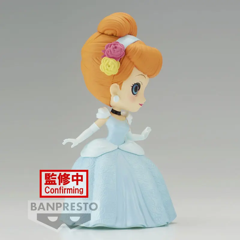 Disney Characters Flower Style Cinderella Ver.A Q posket figura 14cm termékfotó