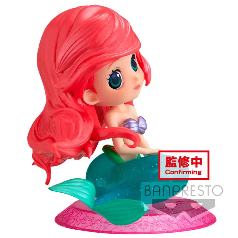 Disney Characters Little Mermaid Ariel Glitter Line Q pokset 10cm termékfotó