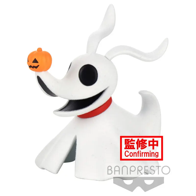 Disney Characters Nightmare Before Christmas Zero Fluffy Puffy figura 8cm termékfotó