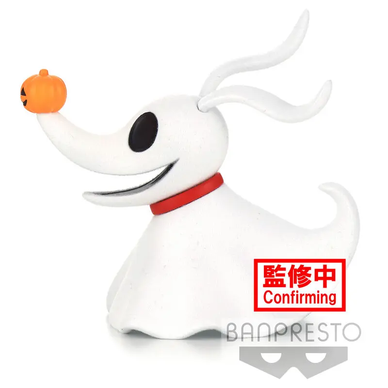 Disney Characters Nightmare Before Christmas Zero Fluffy Puffy figura 8cm termékfotó