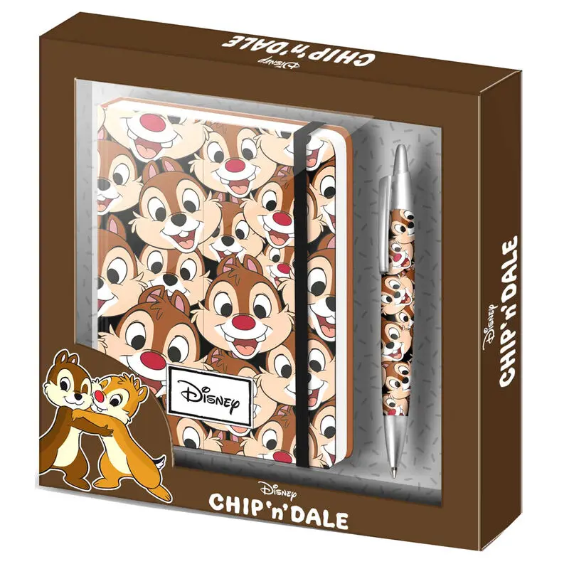 Disney Chip and Dale Chip y Chop Nutt keményfedeles füzet és toll csomag termékfotó