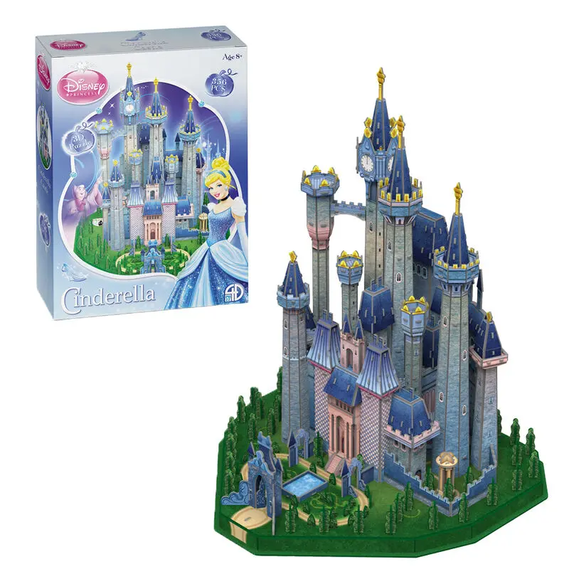 Disney Cinderella Castle 3D puzzle 356db-os termékfotó