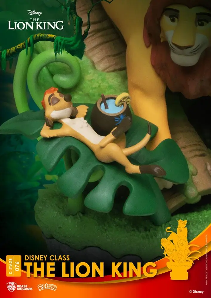 Disney Class Series D-Stage The Lion King New Version PVC Diorama szobor 15 cm termékfotó