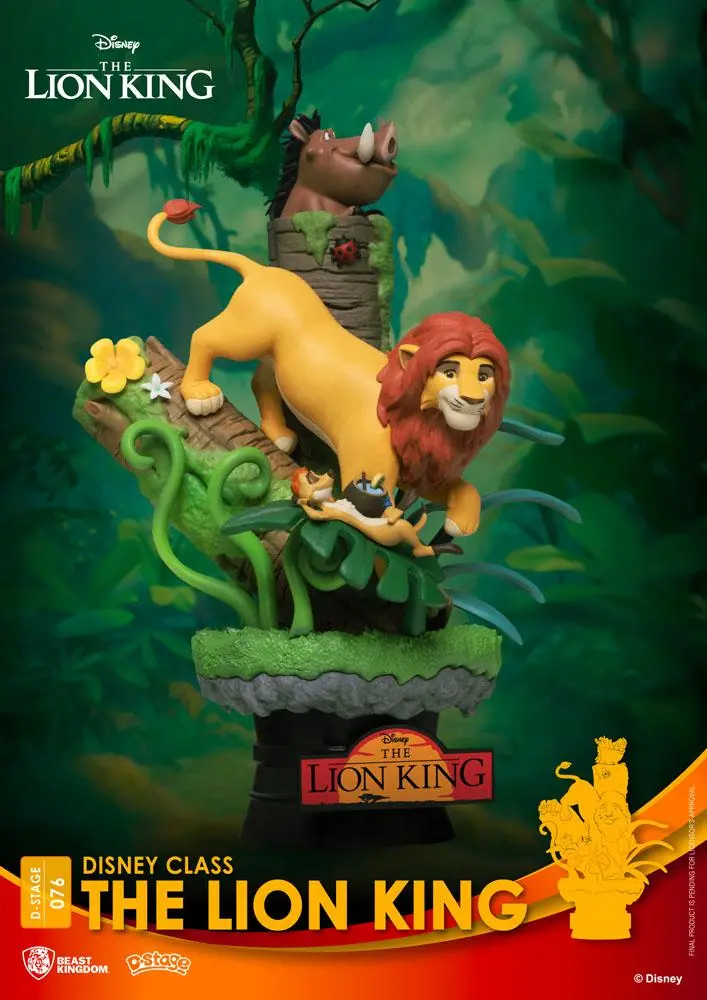 Disney Class Series D-Stage The Lion King New Version PVC Diorama szobor 15 cm termékfotó