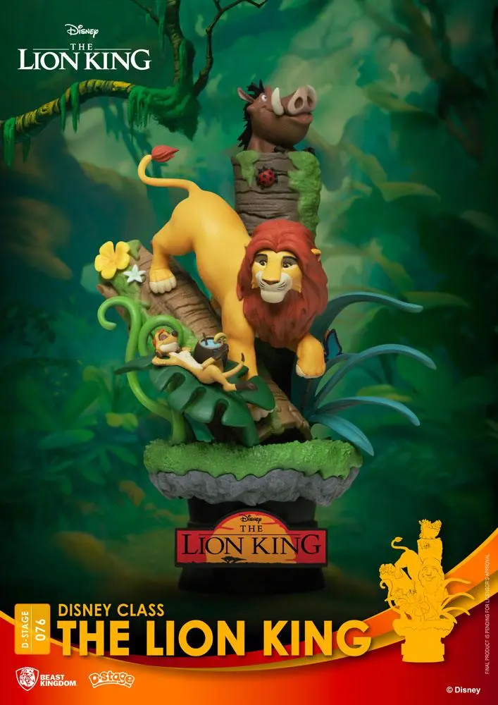 Disney Class Series D-Stage The Lion King PVC Diorama szobor 15 cm termékfotó