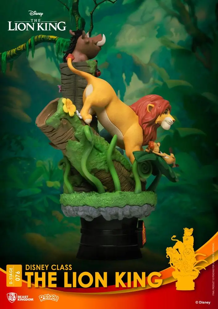 Disney Class Series D-Stage The Lion King PVC Diorama szobor 15 cm termékfotó