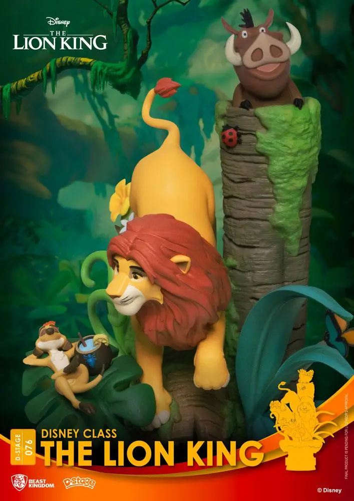 Disney Class Series D-Stage The Lion King PVC Diorama szobor 15 cm termékfotó