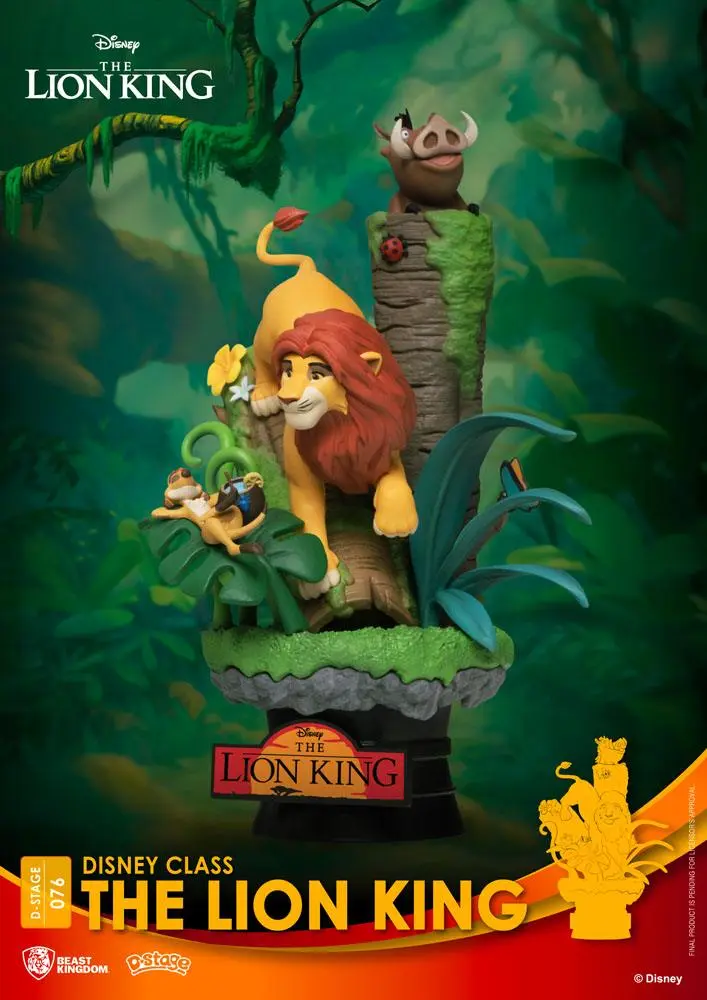 Disney Class Series D-Stage The Lion King PVC Diorama szobor 15 cm termékfotó