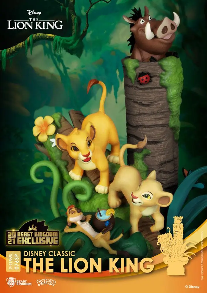 Disney Class Series D-Stage The Lion King Special Edition PVC Dioráma szobor figura 15 cm termékfotó