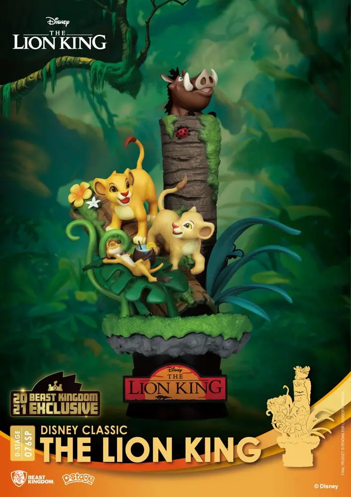 Disney Class Series D-Stage The Lion King Special Edition PVC Dioráma szobor figura 15 cm termékfotó