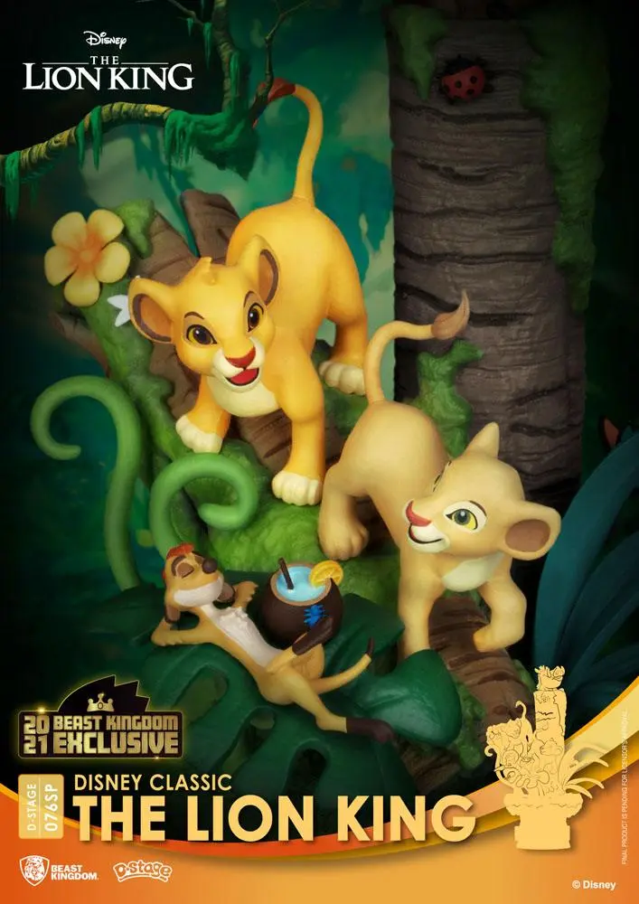 Disney Class Series D-Stage The Lion King Special Edition PVC Dioráma szobor figura 15 cm termékfotó