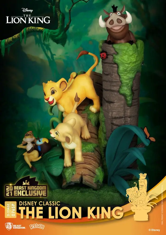 Disney Class Series D-Stage The Lion King Special Edition PVC Dioráma szobor figura 15 cm termékfotó