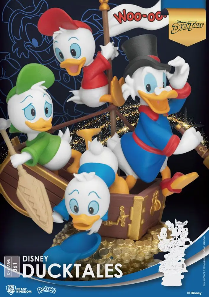 Disney Classic Animation Series D-Stage DuckTales PVC Diorama szobor 15 cm termékfotó