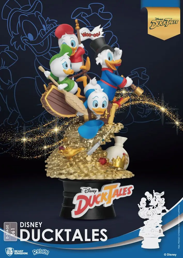 Disney Classic Animation Series D-Stage DuckTales PVC Diorama szobor 15 cm termékfotó