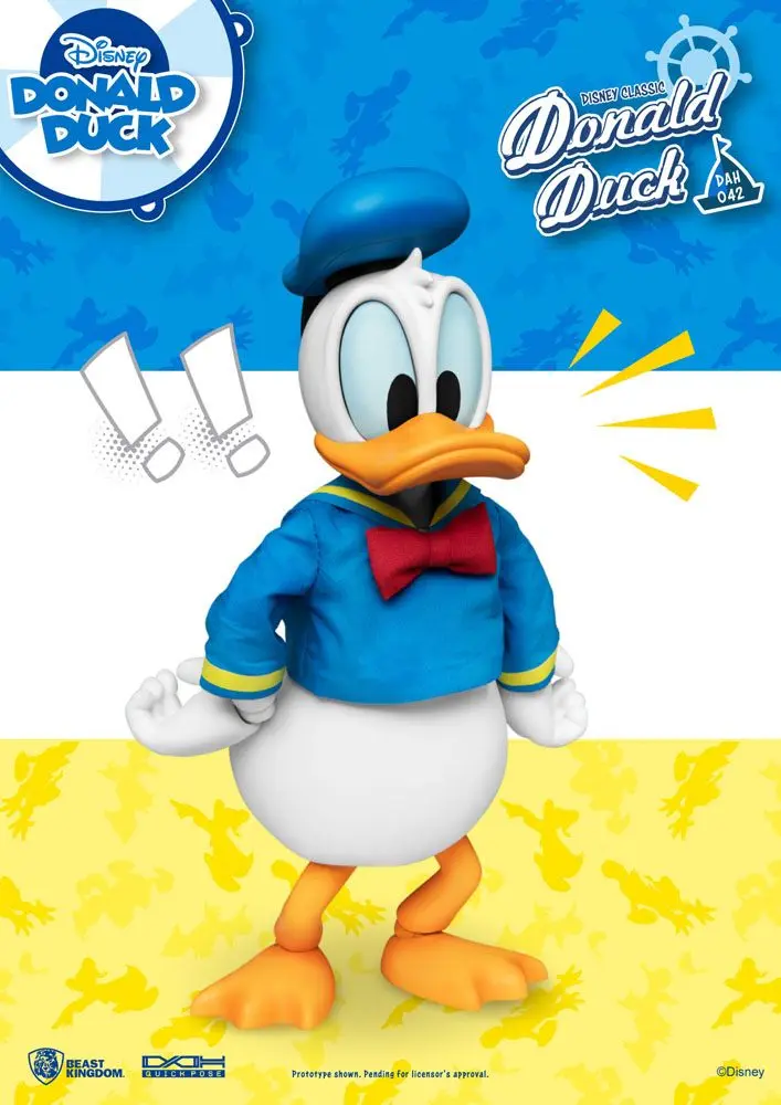 Disney Classic Dynamic 8ction Heroes 1/9 Donald Duck Classic Version akciófigura 16 cm termékfotó
