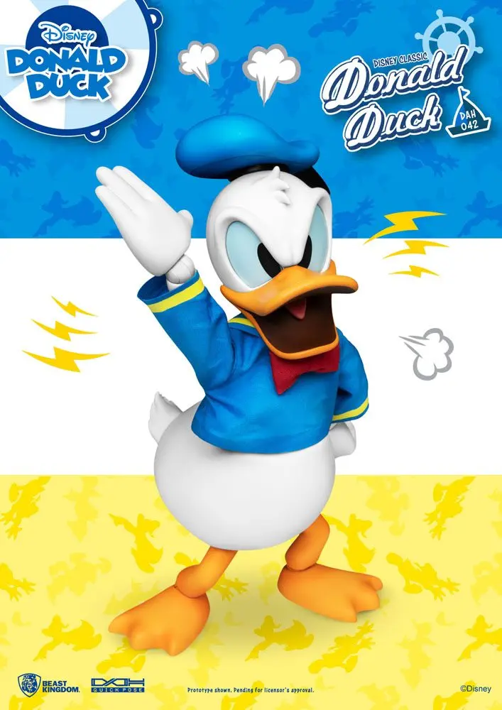 Disney Classic Dynamic 8ction Heroes 1/9 Donald Duck Classic Version akciófigura 16 cm termékfotó
