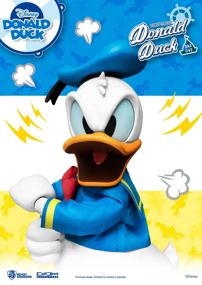 Disney Classic Dynamic 8ction Heroes 1/9 Donald Duck Classic Version akciófigura 16 cm termékfotó