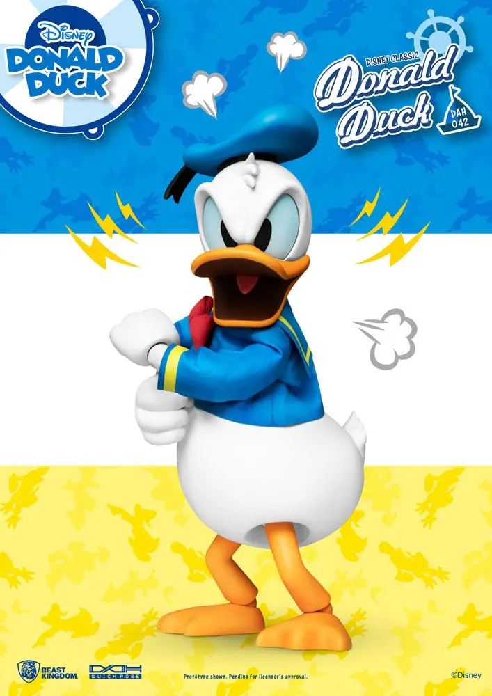 Disney Classic Dynamic 8ction Heroes 1/9 Donald Duck Classic Version akciófigura 16 cm termékfotó