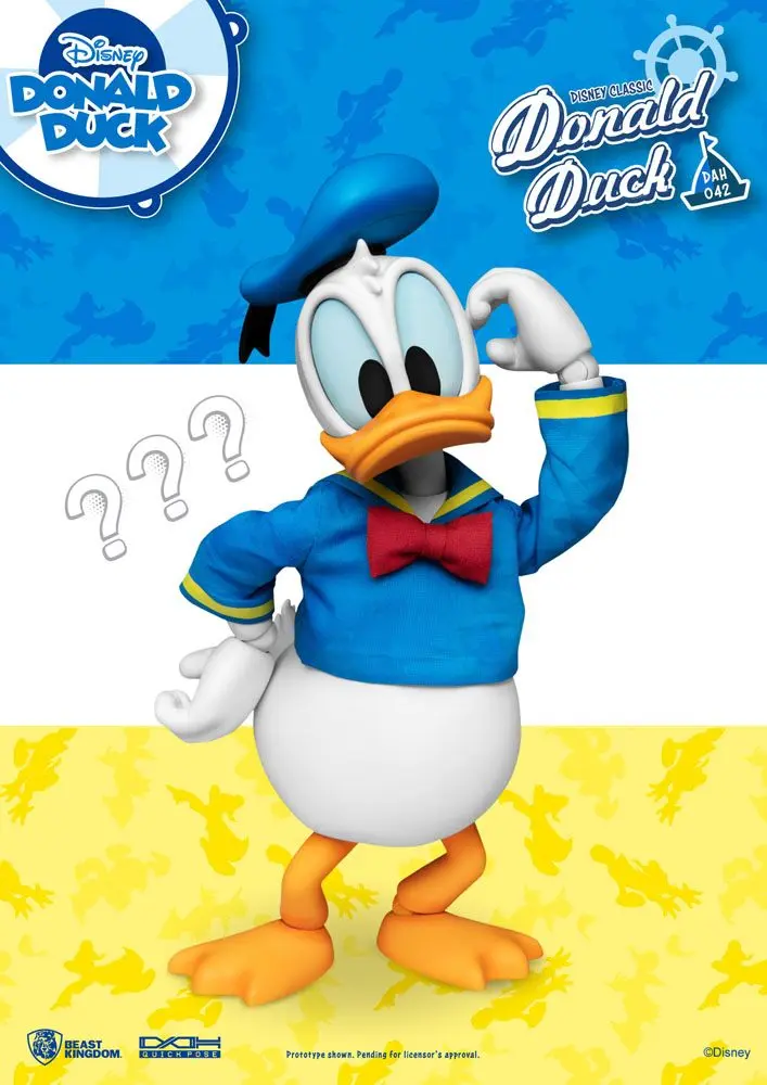 Disney Classic Dynamic 8ction Heroes 1/9 Donald Duck Classic Version akciófigura 16 cm termékfotó