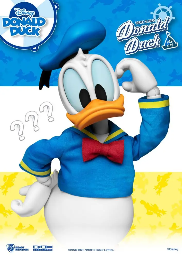 Disney Classic Dynamic 8ction Heroes 1/9 Donald Duck Classic Version akciófigura 16 cm termékfotó