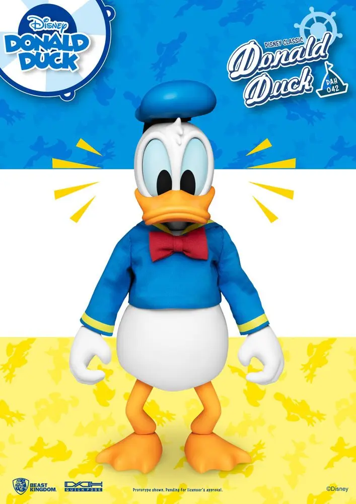 Disney Classic Dynamic 8ction Heroes 1/9 Donald Duck Classic Version akciófigura 16 cm termékfotó