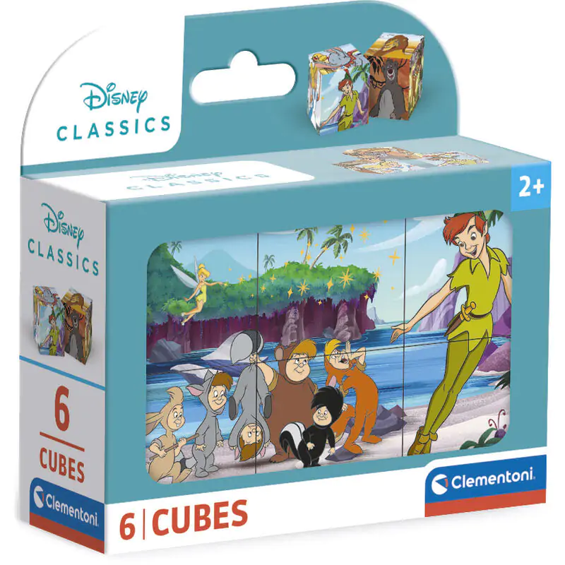 Disney Classic kocka puzzle 6db-os termékfotó