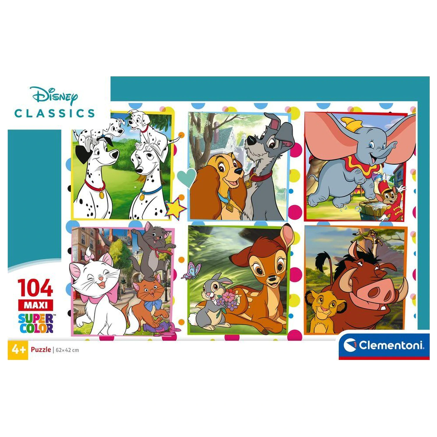 Disney Classic maxi puzzle 104db-os termékfotó