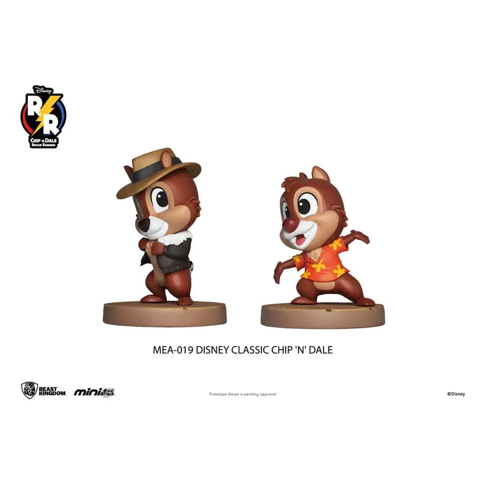 Disney Classic Mini Egg Attack figurák Chip &amp; Dale 8 cm termékfotó