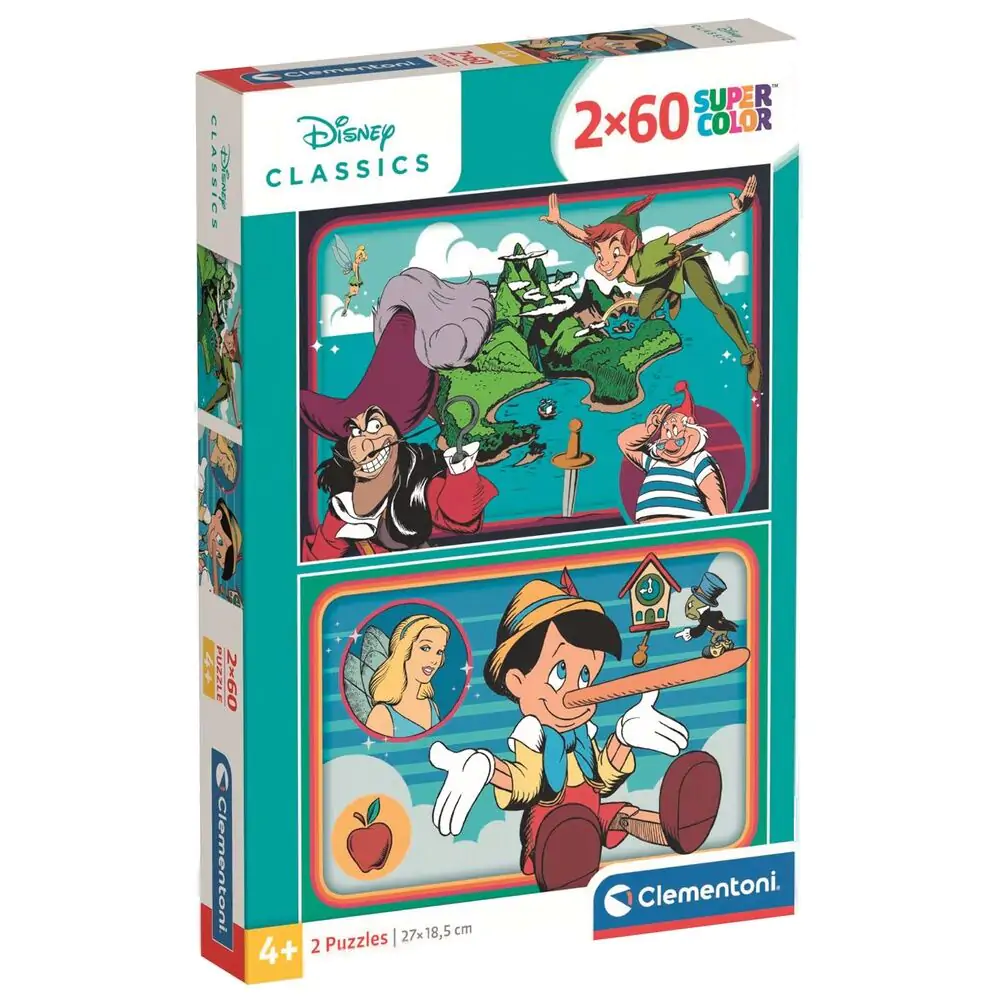 Disney Classic puzzle 2x60db-os termékfotó
