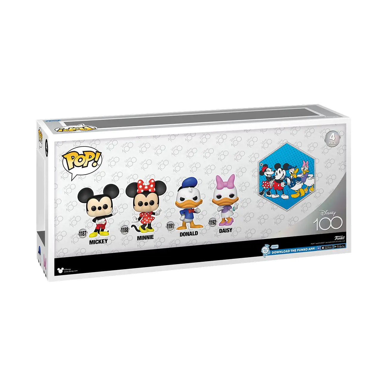 Disney Classics Funko POP! Movies Vinyl figura 4 db-os csomag 9 cm termékfotó