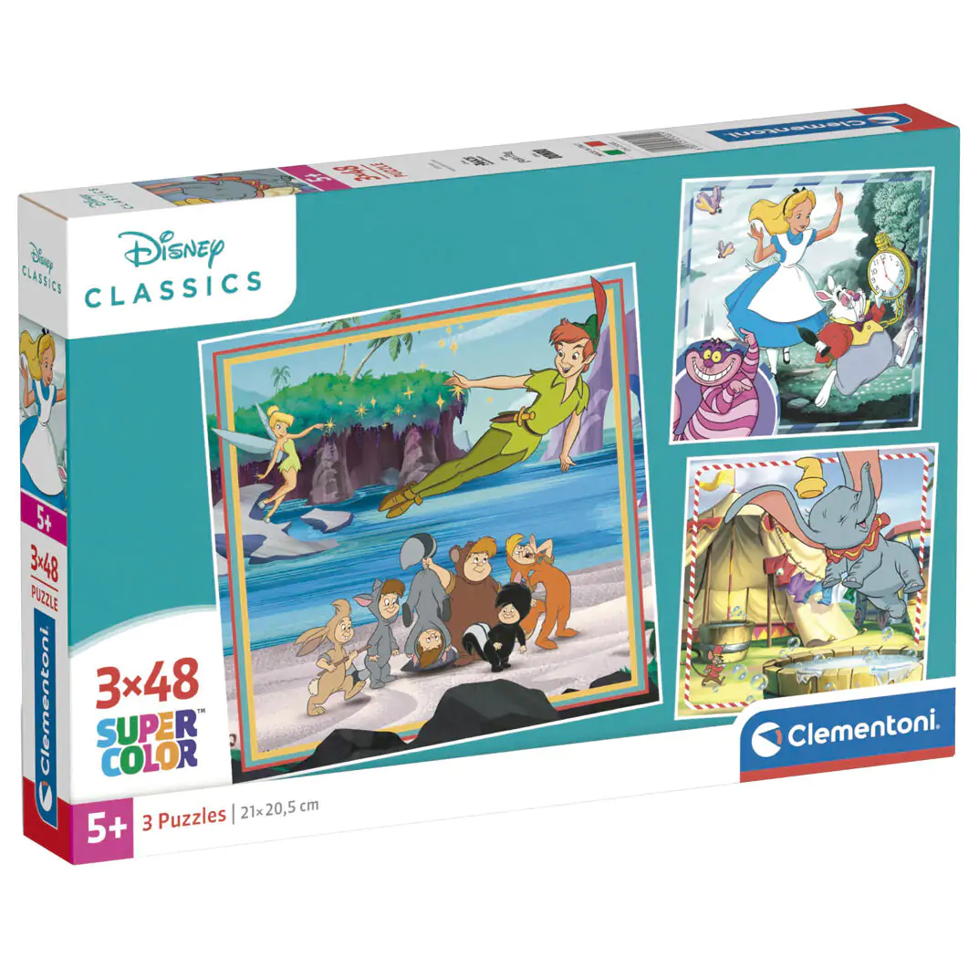 Disney Classics puzzle 3x48db-os termékfotó