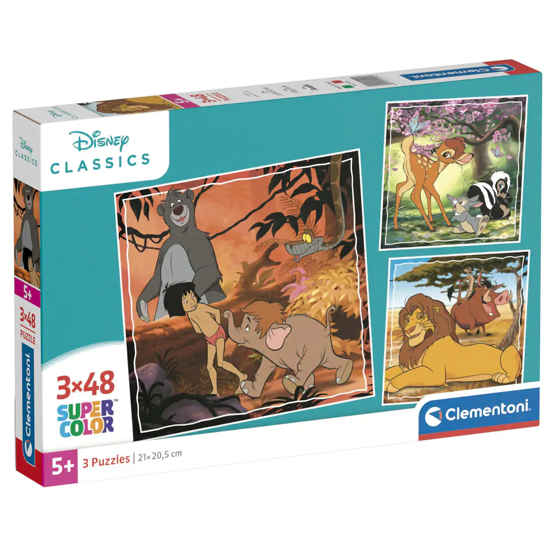 Disney Classics puzzle 3x48db-os termékfotó