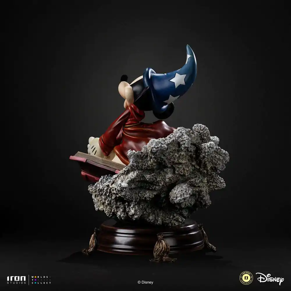Disney Classics Vintage Collection Deluxe Art Scale 1/10 Sorcerer Mickey szobor figura 28 cm termékfotó
