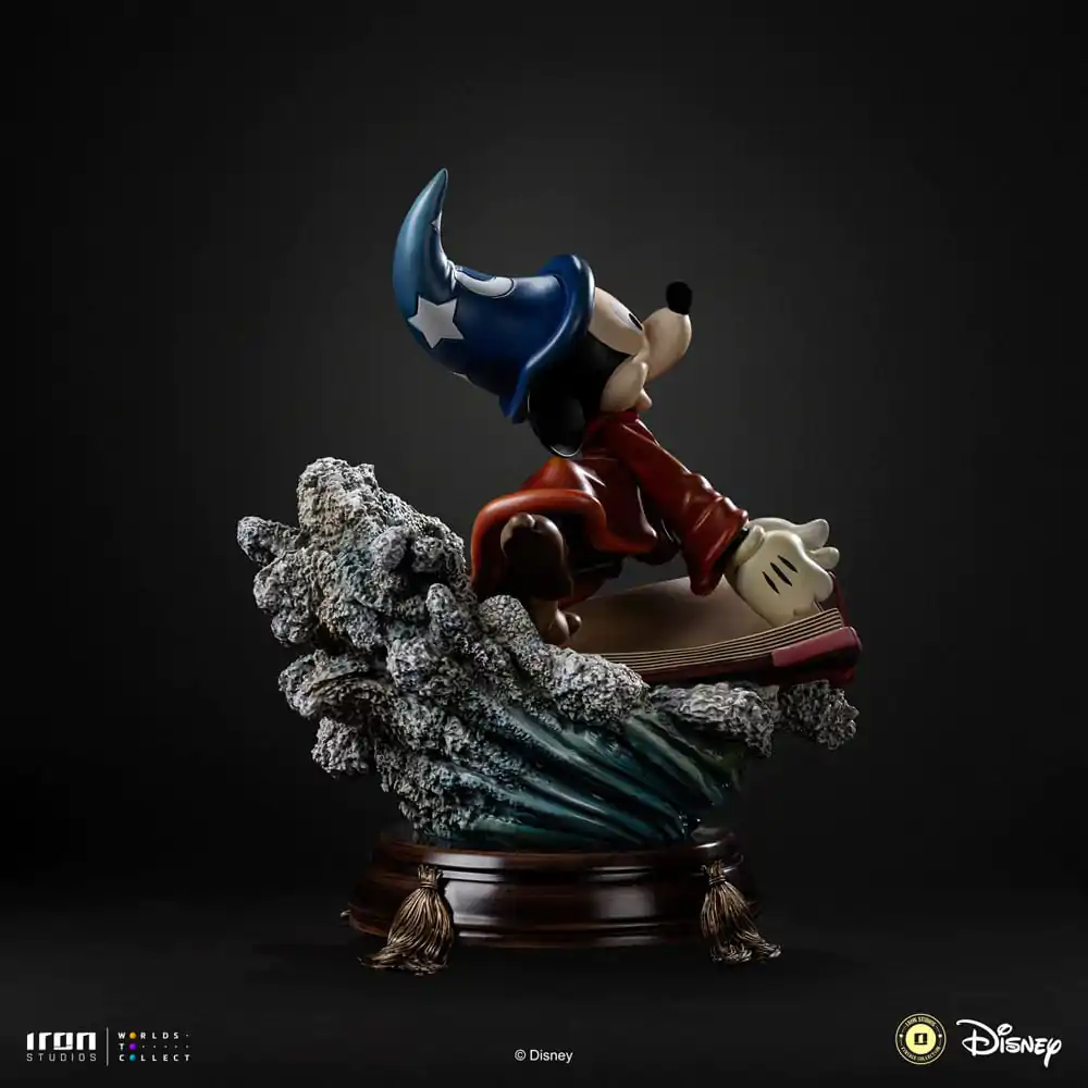 Disney Classics Vintage Collection Deluxe Art Scale 1/10 Sorcerer Mickey szobor figura 28 cm termékfotó