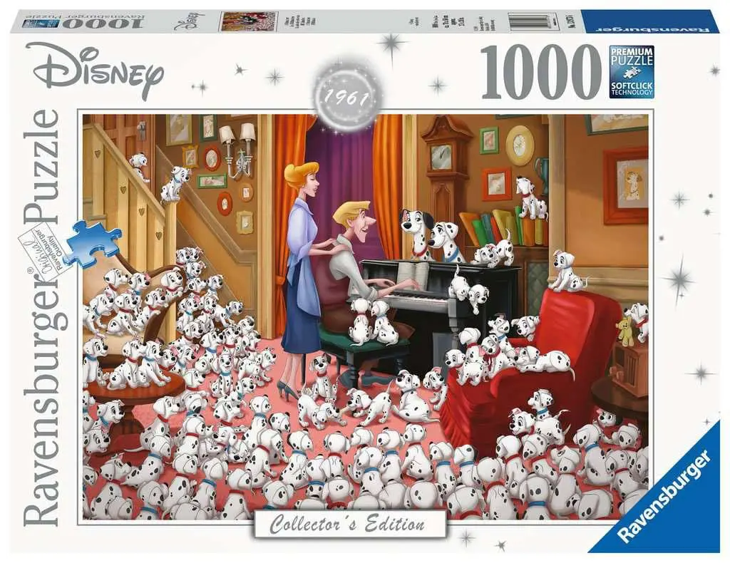 Disney Collector's Edition 101 Dalmations puzzle (1000 darab) termékfotó