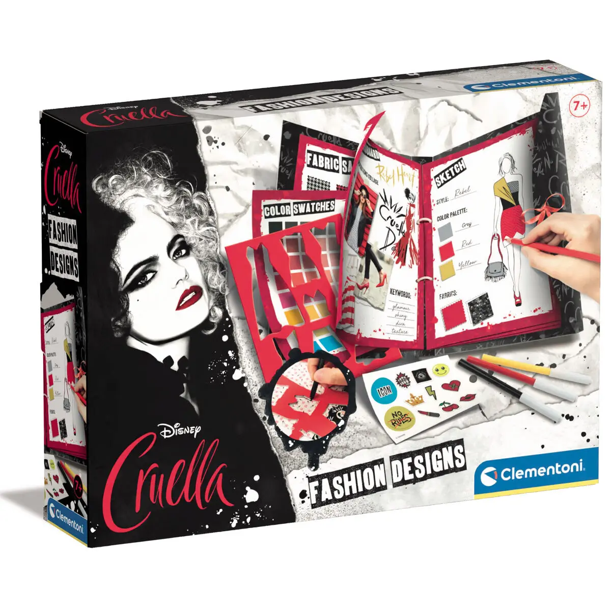 Disney Cruella Fashion Desings Look Book termékfotó