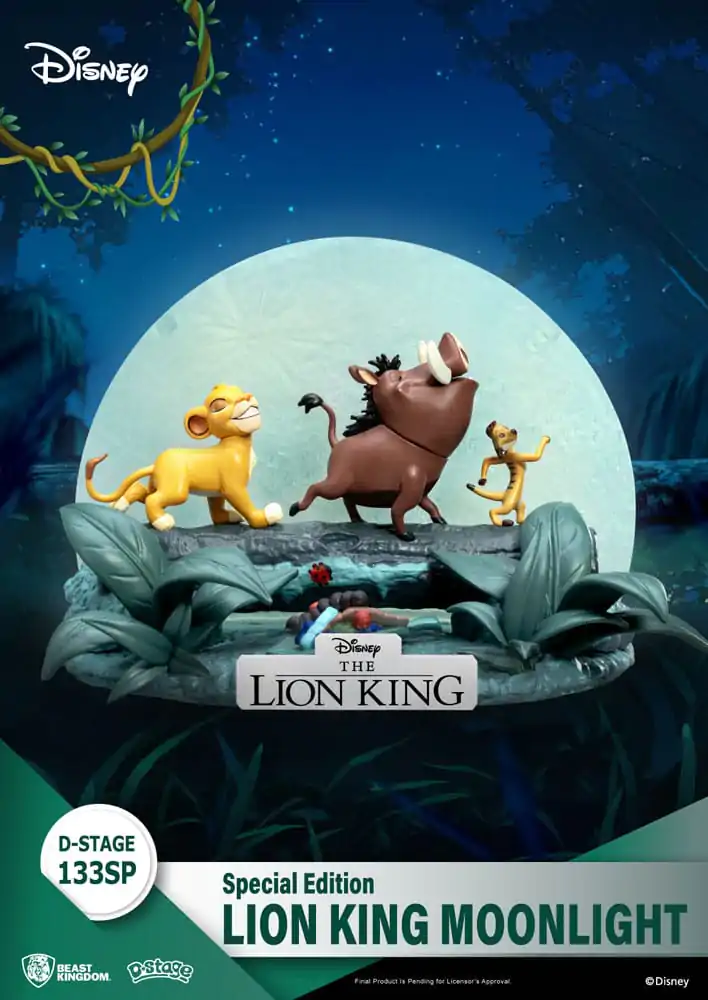 Disney D-Stage The Lion King Moonlight Special Edition PVC Dioráma szobor figura 12 cm termékfotó
