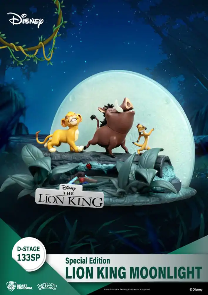 Disney D-Stage The Lion King Moonlight Special Edition PVC Dioráma szobor figura 12 cm termékfotó