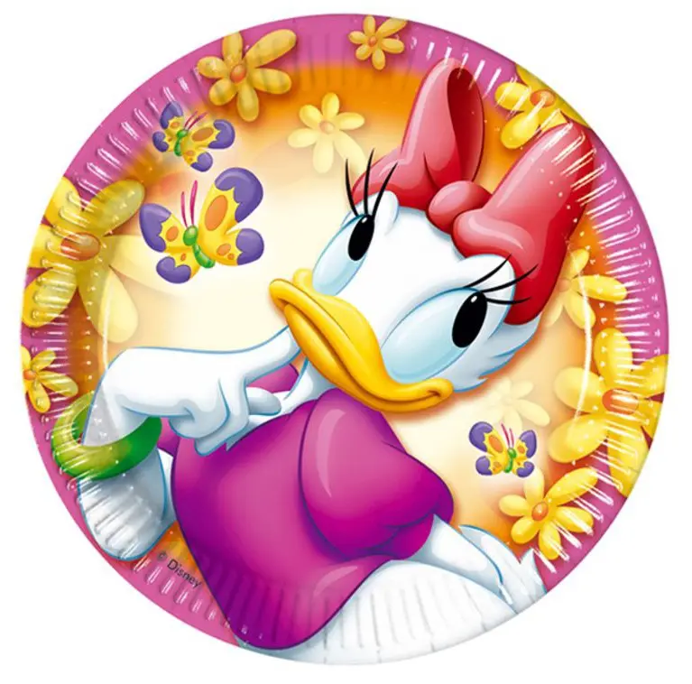 Disney Daisy Papírtányér 8 db-os 19,5 cm termékfotó