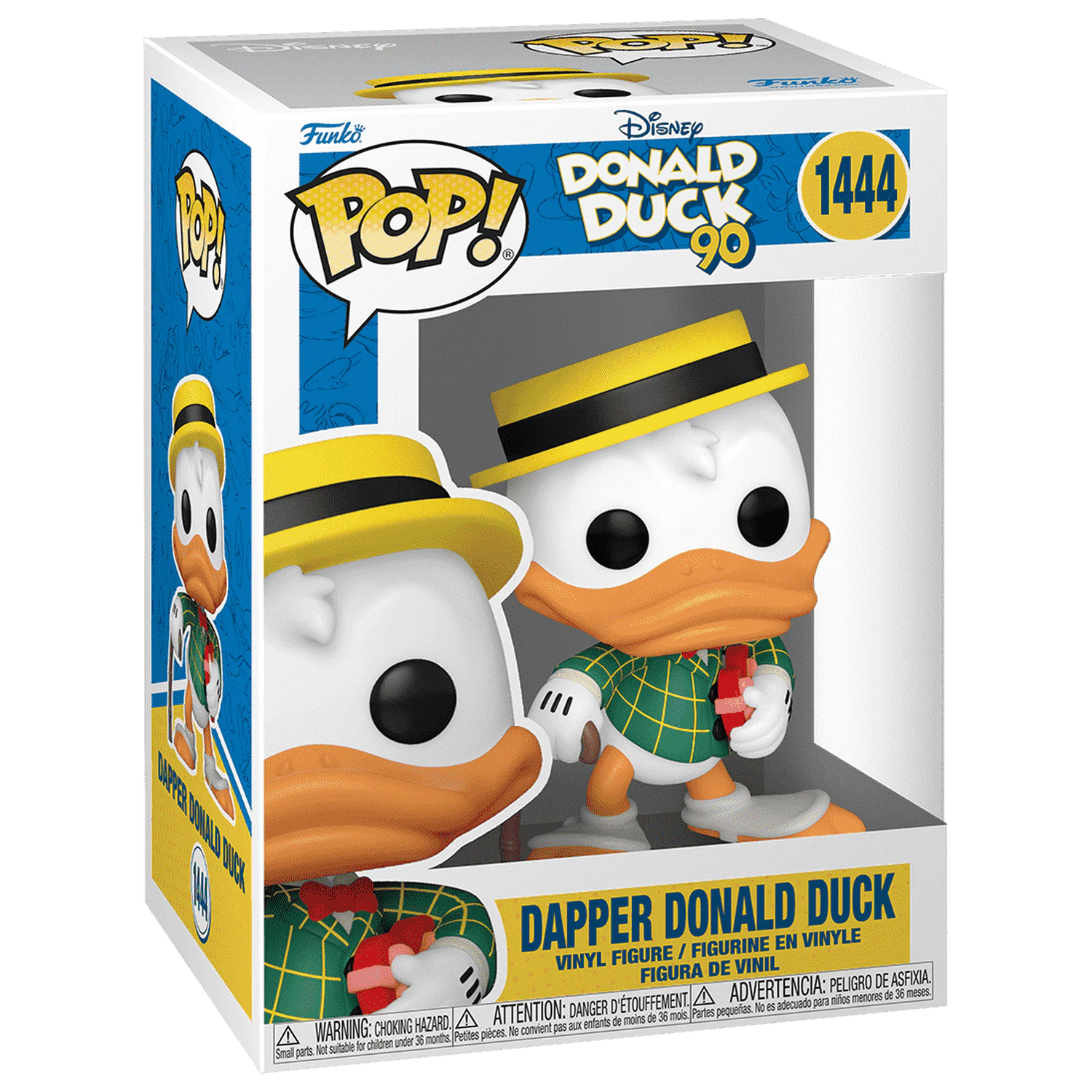 Disney DD 90th Anniversary Funko POP! Disney Vinyl figura Donald Duck(dapper) 9 cm termékfotó